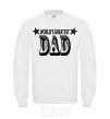 Sweatshirt WORLD'S GREATEST DAD White фото