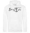 Men`s hoodie The EVIL formula White фото