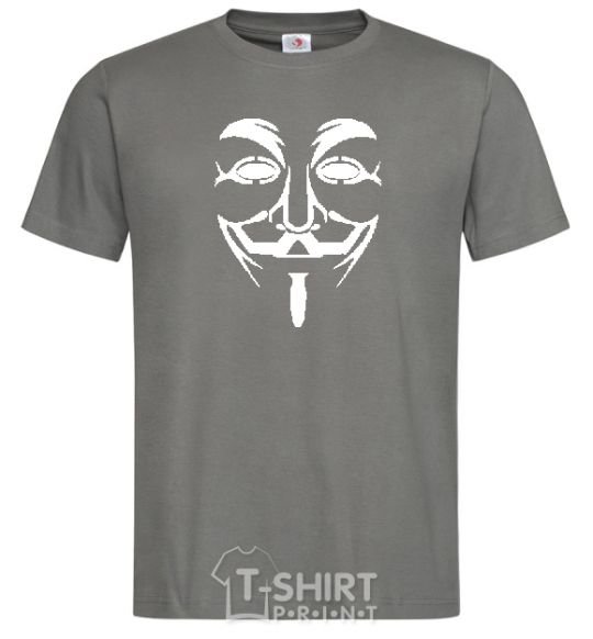 Men's T-Shirt VENDETTA dark-grey фото