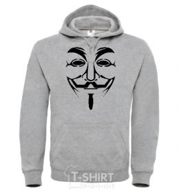 Men`s hoodie VENDETTA sport-grey фото