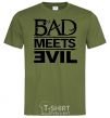 Men's T-Shirt BAD MEETS EVIL millennial-khaki фото