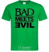 Мужская футболка BAD MEETS EVIL Зеленый фото