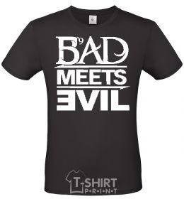 Men's T-Shirt BAD MEETS EVIL black фото