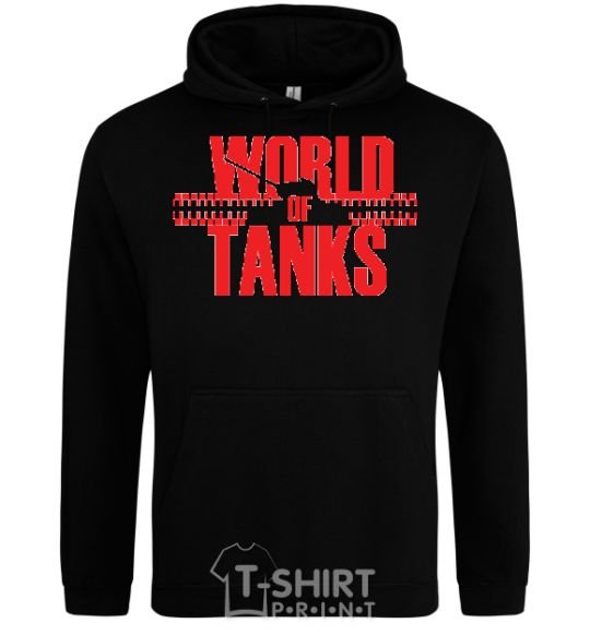 Men`s hoodie WORLD OF TANKS black фото