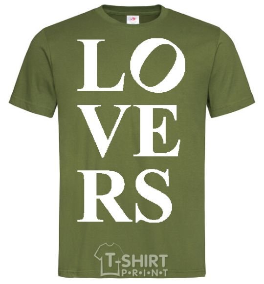 Men's T-Shirt LOVER BOY millennial-khaki фото