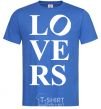 Men's T-Shirt LOVER BOY royal-blue фото