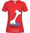 Women's T-shirt MAGNETISM red фото