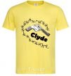 Men's T-Shirt CLYDE + cornsilk фото