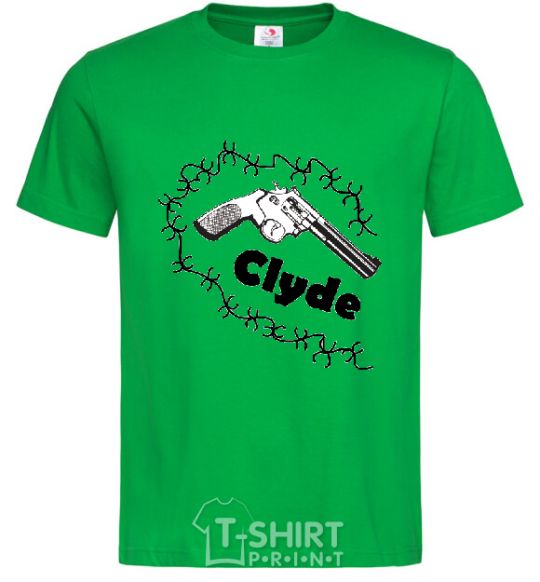 Мужская футболка CLYDE + Зеленый фото
