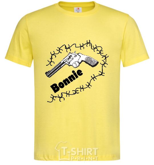 Мужская футболка +BONNIE Лимонный фото
