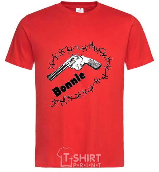 Men's T-Shirt +BONNIE red фото