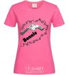 Женская футболка +BONNIE Ярко-розовый фото