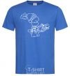 Men's T-Shirt KNIGHT royal-blue фото