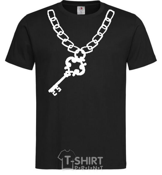 Men's T-Shirt KEY+ black фото