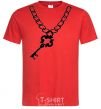 Men's T-Shirt KEY+ red фото