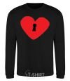 Sweatshirt +HEART black фото