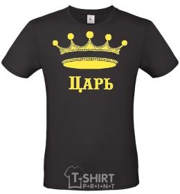 Men's T-Shirt KING black фото