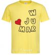 Мужская футболка WE JUST MARRIED Часть 1 Лимонный фото