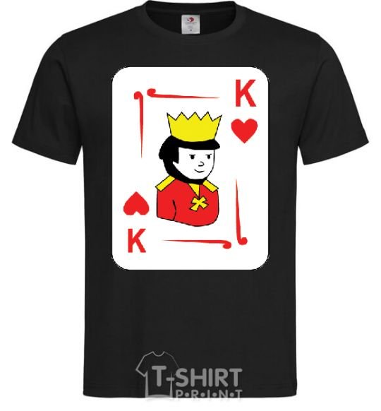 Men's T-Shirt KING+ black фото