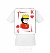 Men's T-Shirt KING+ White фото