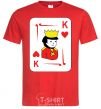 Men's T-Shirt KING+ red фото