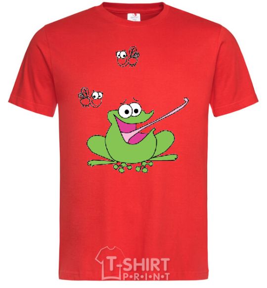 Men's T-Shirt FROG+ red фото