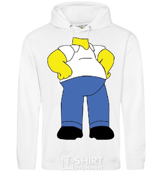 Men`s hoodie GOMER CYPSON image White фото