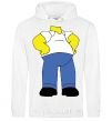 Men`s hoodie GOMER CYPSON image White фото