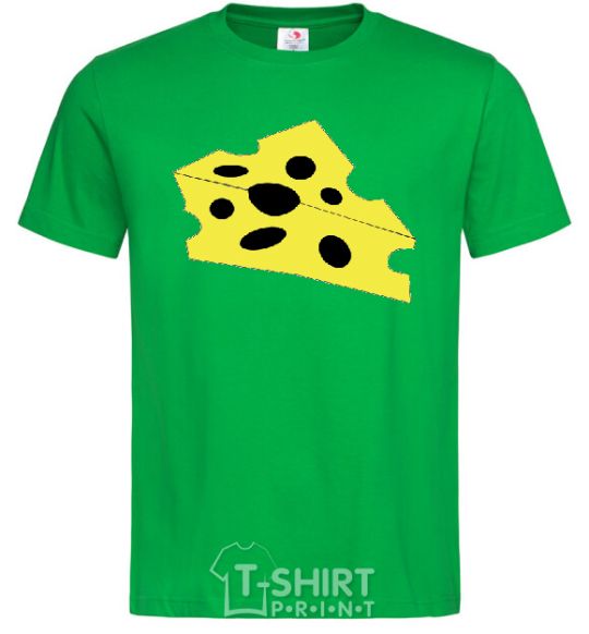 Men's T-Shirt CHEESE+ kelly-green фото