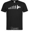 Мужская футболка MOTOCROSS EVOLUTION Черный фото