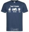Men's T-Shirt MOTORCYCLE DAY navy-blue фото