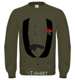 Sweatshirt GUN ROSE FRAK sand фото