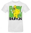 Men's T-Shirt SIMPSON NAKED White фото