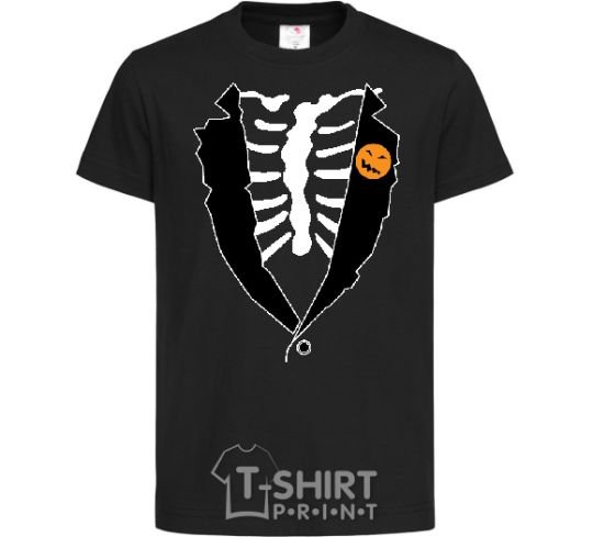 Kids T-shirt HALLOWEEN TAILCOAT black фото