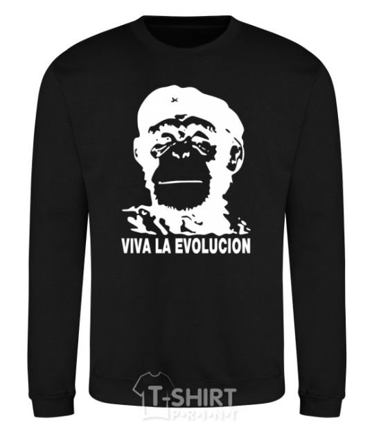 Sweatshirt VIVA LA EVOLUCION black фото