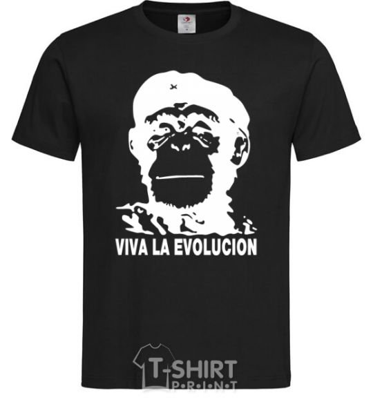 Мужская футболка VIVA LA EVOLUCION Черный фото