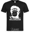 Men's T-Shirt VIVA LA EVOLUCION black фото