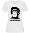 Women's T-shirt VIVA LA EVOLUCION White фото