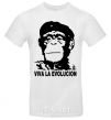 Men's T-Shirt VIVA LA EVOLUCION White фото