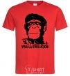 Men's T-Shirt VIVA LA EVOLUCION red фото