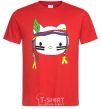 Men's T-Shirt HELLO KITTY INDIAN red фото