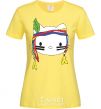 Women's T-shirt HELLO KITTY INDIAN cornsilk фото