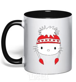 Mug with a colored handle