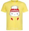 Men's T-Shirt Hello kitty in caps cornsilk фото