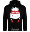 Men`s hoodie Hello kitty in caps black фото