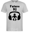 Мужская футболка FUTURE DJ Серый фото