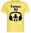 Мужская футболка FUTURE DJ Лимонный фото
