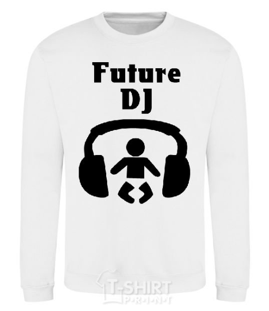 Свитшот FUTURE DJ Белый фото
