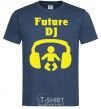 Мужская футболка FUTURE DJ Темно-синий фото