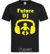 Мужская футболка FUTURE DJ Черный фото